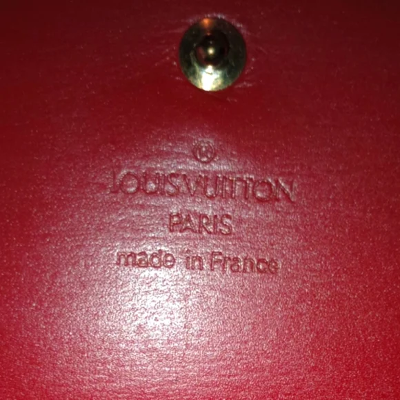 Louis Vuitton Red Epi Leather Wallet - Picture 3 of 16